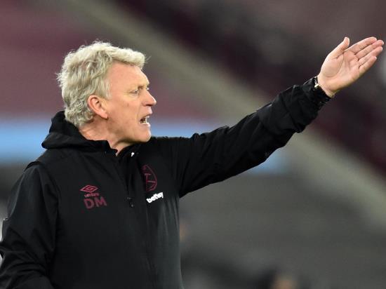 David Moyes urges West Ham to challenge at the top for rest of the season