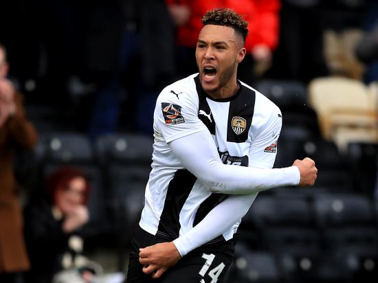 Notts County move into play-off places after late Kyle Wootton brace