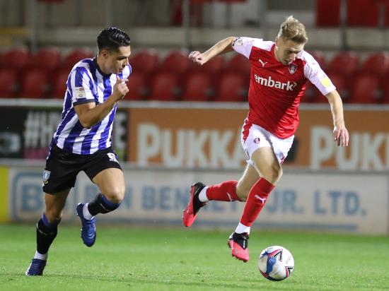 Jamie Lindsay a doubt for Rotherham’s clash with Derby