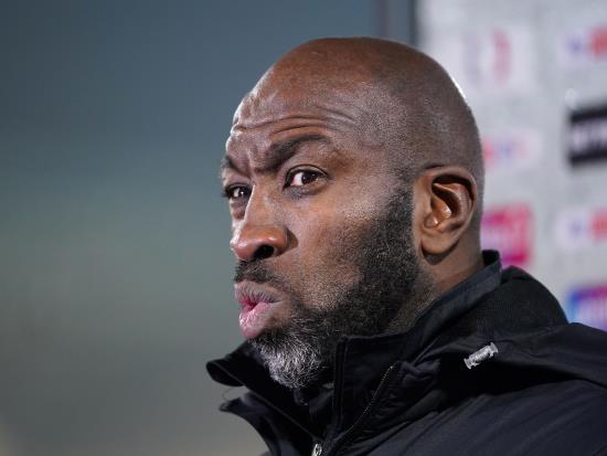 Darren Moore says Doncaster dropped below their high standards in Fleetwood loss