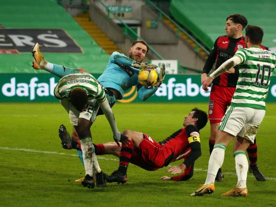 Jak Alnwick set to return when St Mirren face Celtic