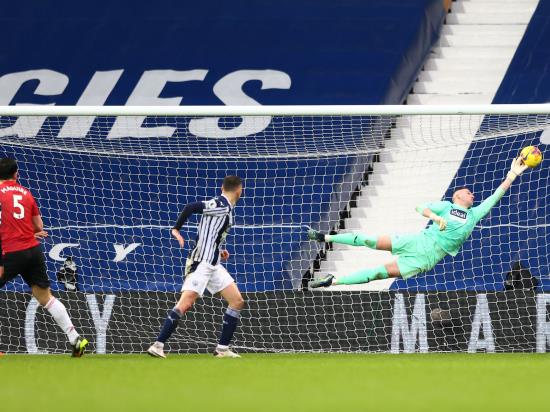 Man United’s title hopes fade further as battling Baggies hold on for draw
