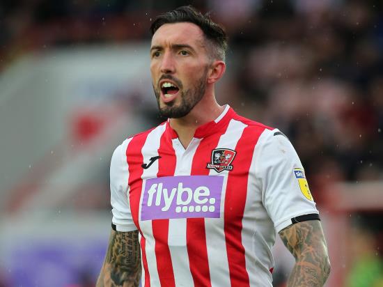 Ryan Bowman and Alex Hartridge suspended as Exeter host Grimsby