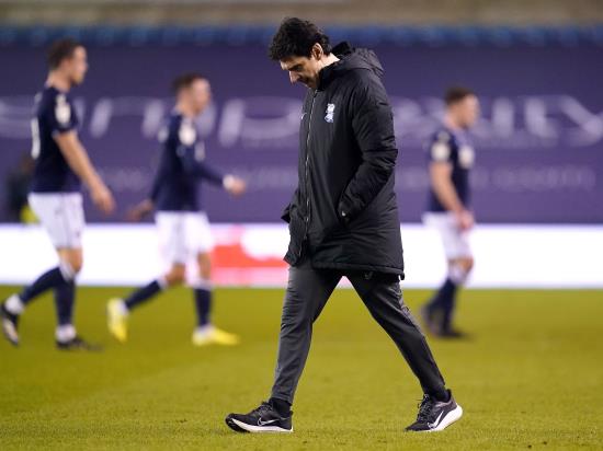Aitor Karanka not looking at the table despite Birmingham’s troubles