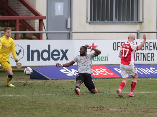 Paddy Madden equalises as Fleetwood and Charlton share spoils