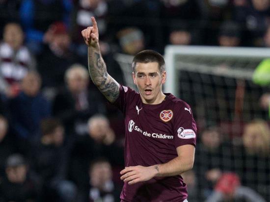 Milestone moment for Jamie Walker as Hearts draw with Morton