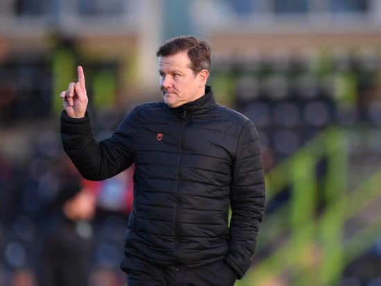 Newport pitch not fit to host matches, says Mark Cooper after Forest Green win