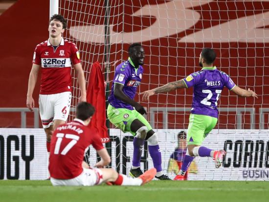 Bristol City storm to win over Middlesbrough in front of new boss Nigel Pearson
