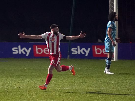 Danny Newton at the double as Stevenage dent Forest Green’s promotion hopes
