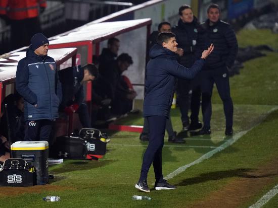 Alex Revell praises Stevenage players for superb victory over Forest Green