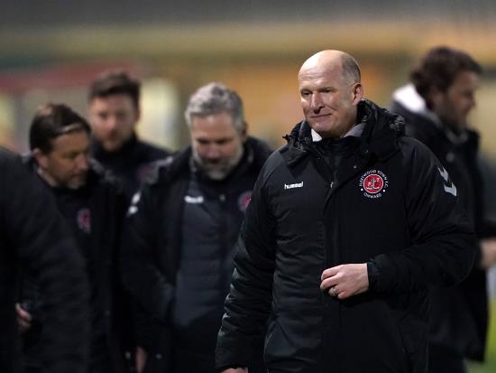 Fleetwood boss Simon Grayson proud of players after win over high-flying Lincoln