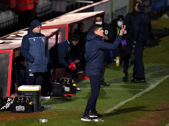 Alex Revell insists there is work to be done at Stevenage despite Harrogate win