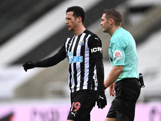 Javier Manquillo could be available for Newcastle against Aston Villa