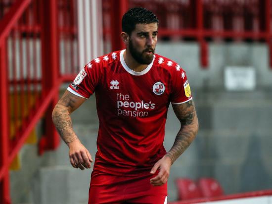 Crawley continue to be without Tom Dallison going into Mansfield match