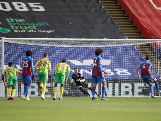 Luka Milivojevic’s penalty sends West Brom closer to relegation