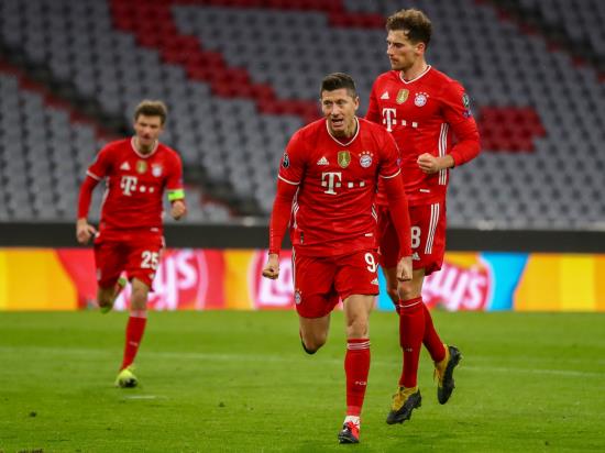 Bayern Munich 2 - 1 Lazio: Holders ease past Lazio to book place in last eight