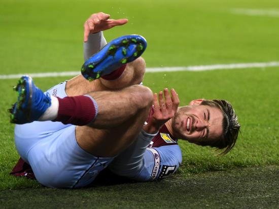 Jack Grealish in race to be fit to return against Tottenham
