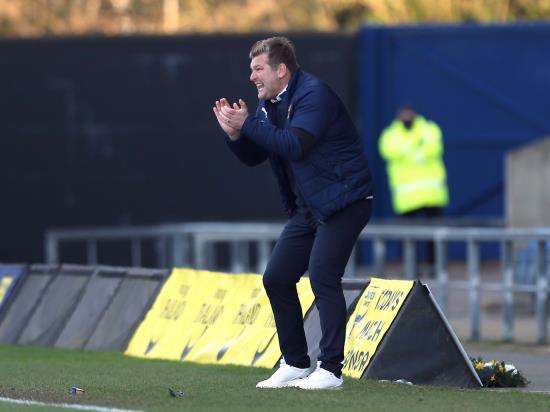 Time to move forward – Karl Robinson wants to put Northampton defeat behind him