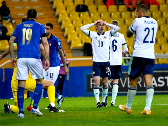 Northern Ireland beaten by Italy in opening World Cup qualifier