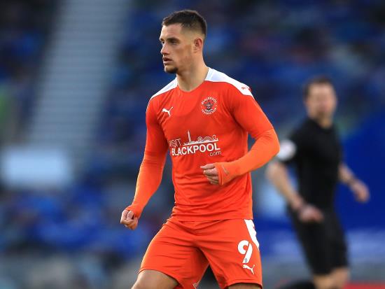 Jerry Yates at the double as Blackpool ease to victory over Gillingham