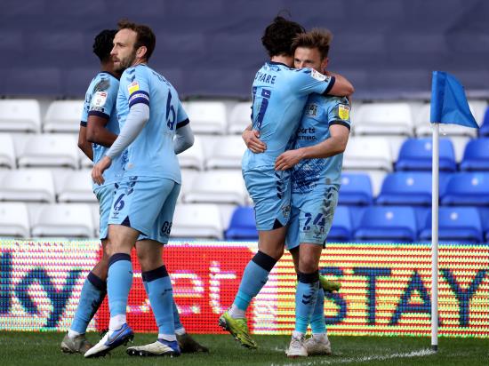 Matty Godden on the spot as Coventry beat Bristol City to boost survival hopes