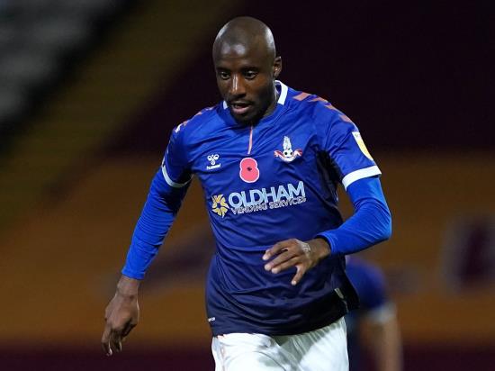 Dylan Bahamboula expected to lead Oldham attack against Colchester