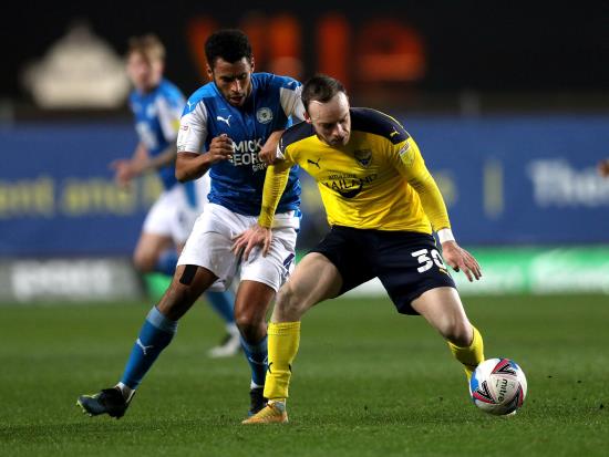 Brandon Barker likely to miss Oxford’s game against play-off rivals Gillingham