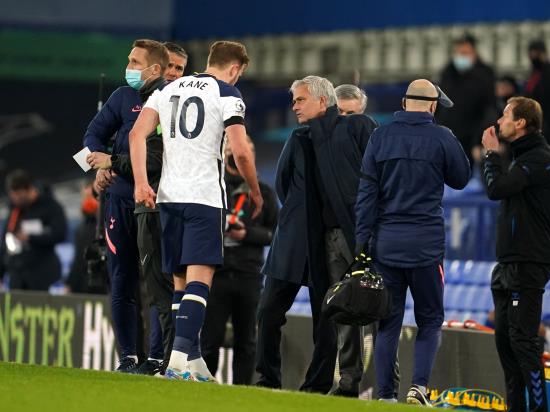 Jose Mourinho insists it is too early to know how bad Harry Kane injury is