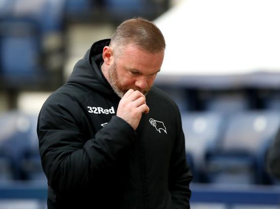 Derby deep in relegation trouble after defeat at Preston