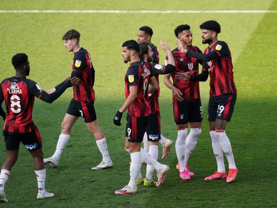 Bournemouth continue fine form by hammering Millwall