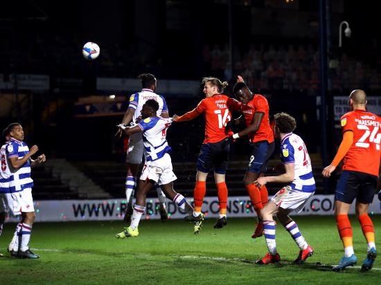 Reading see their play-off hopes dented by goalless draw against Luton