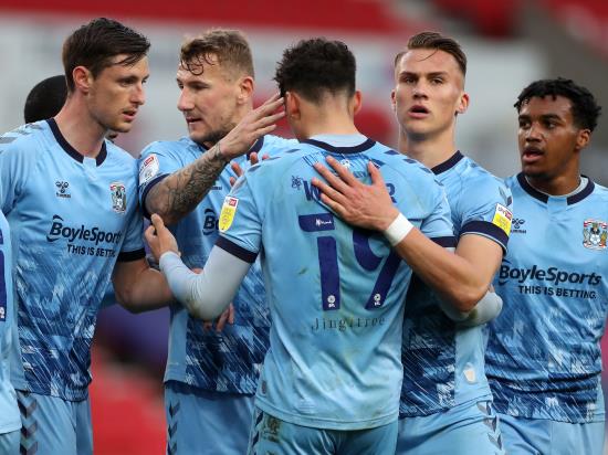 Coventry move closer to safety after beating Stoke