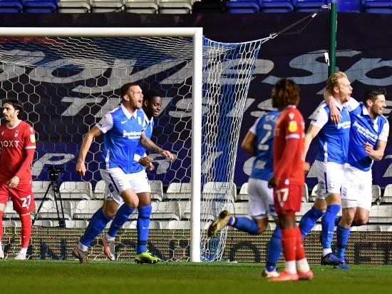 Late penalty earns Nottingham Forest a share of the spoils at Birmingham