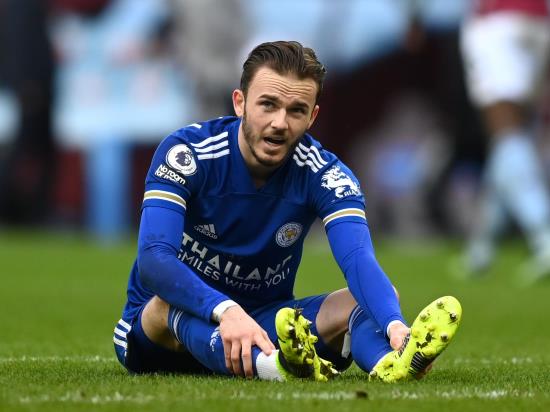 James Maddison fit to feature for Leicester against Crystal Palace