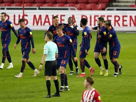 Sunderland still have work to do to seal play-off place after loss to Blackpool