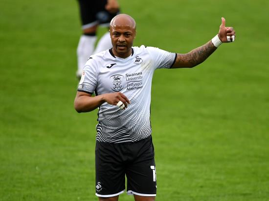 Andre Ayew unlikely to line up for Swansea against Derby