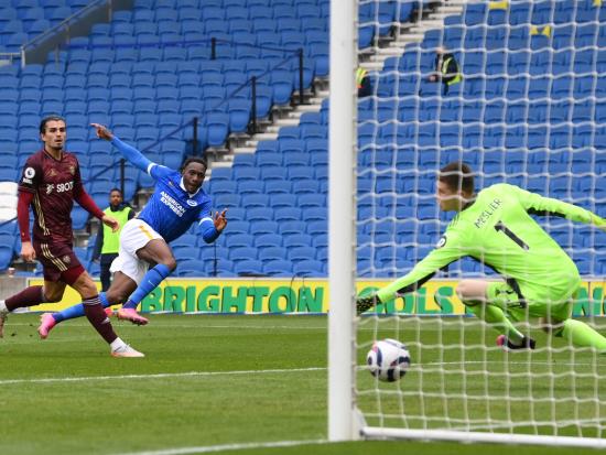 Danny Welbeck scores stunning goal to move Brighton closer to safety