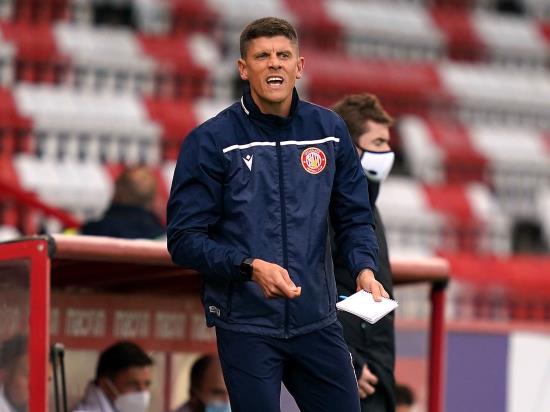 Alex Revell laments missed chances after Stevenage get pegged back by Crawley