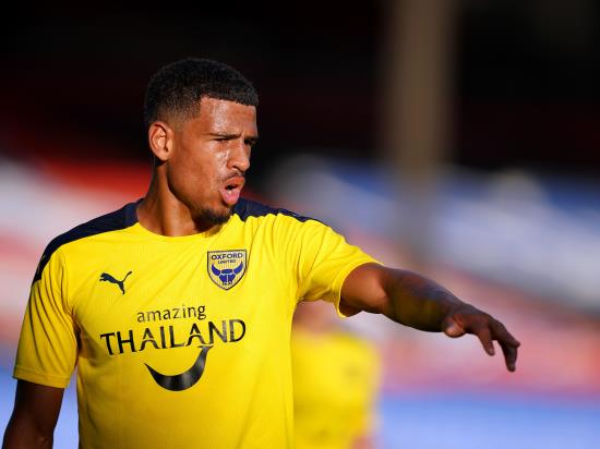 Marcus McGuane missing for play-off chasing Oxford’s game with Burton
