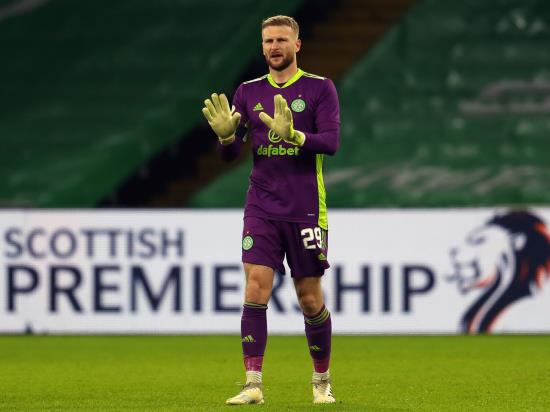 Celtic keeper Scott Bain to miss St Johnstone clash with finger injury