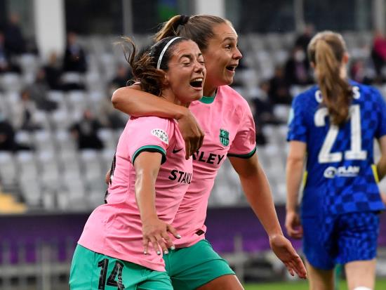 Chelsea thrashed by brilliant Barcelona in Women’s Champions League final