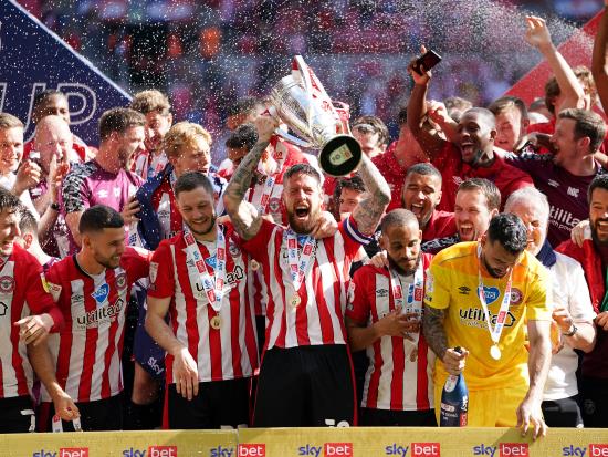 Brentford 2 - 0 Swansea City: Brentford reach Premier League for first time with play-off win over Swansea