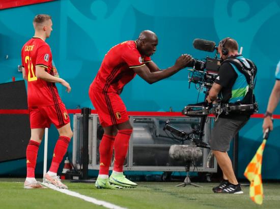 Romelu Lukaku dedicates goal to Christian Eriksen as Belgium see off Russia