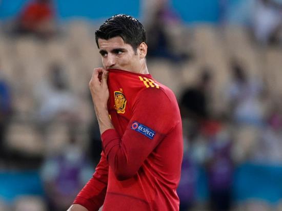 Alvaro Morata spurns two gilt-edged chances as Spain held in Sweden stalemate