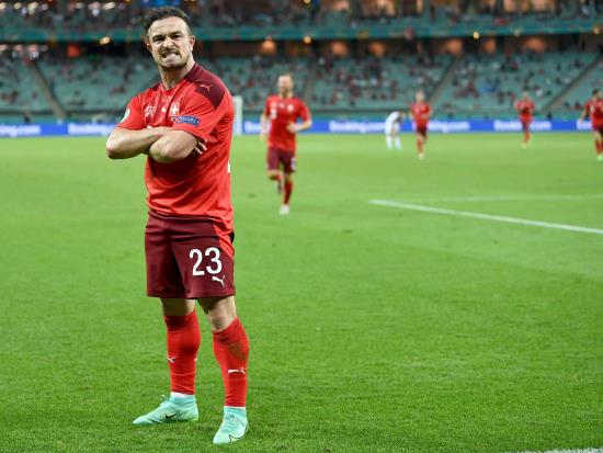 Xherdan Shaqiri at the double as Switzerland keep Euro 2020 hopes alive