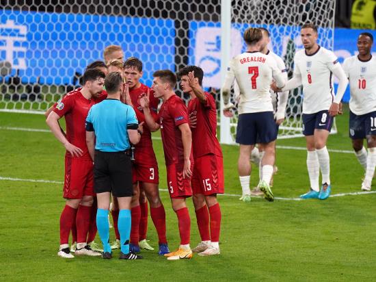 Kasper Hjulmand upset with penalty decision as Denmark’s Euro 2020 dream ends