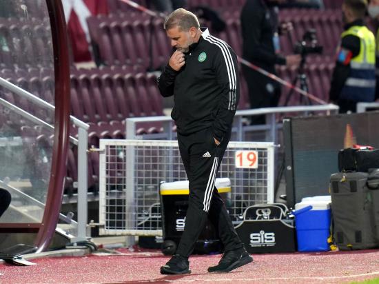 Celtic boss Ange Postecoglou calls on attacking players to help shaky defence