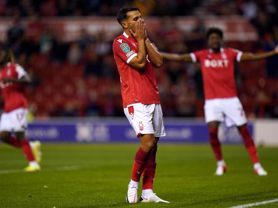 Joao Carvalho strikes twice as Nottingham Forest hold off spirited Bradford