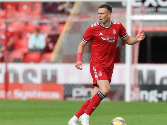 Andy Considine suffers bad injury on shocking pitch as Aberdeen lose to Qarabag