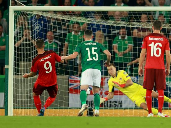 Bailey Peacock-Farrell’s penalty save earns Northern Ireland a point
